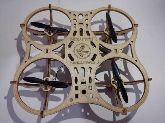 comprare S1 Modello di UAV in legno assemblato fai da te Quad Copter Scuola Concorso di modello di aereo online manufacture